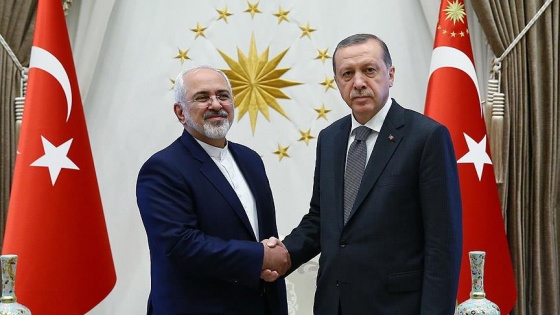 Cumhurbaşkanı Erdoğan Zarif'i kabul etti