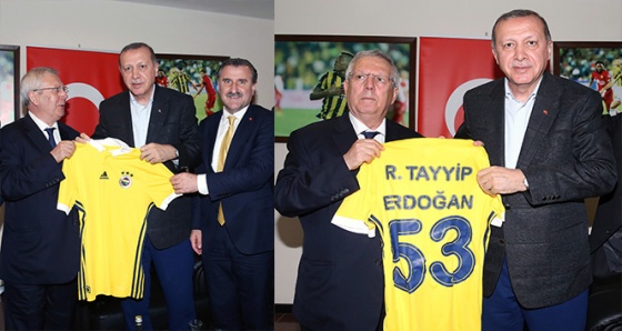 Cumhurbaşkanı Recep Tayyip Erdoğan, Fenerbahçe’yi tebrik etti