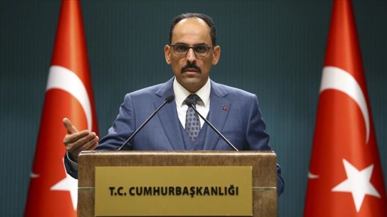 Cumhurbaşkanı Sözcüsü Kalın'dan ABD ve Rusya Federasyonu'na çağrı