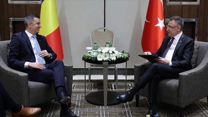 Cumhurbaşkanı Yardımcısı Oktay, Romanya Başbakan Yardımcısı Grindeanu ile görüştü