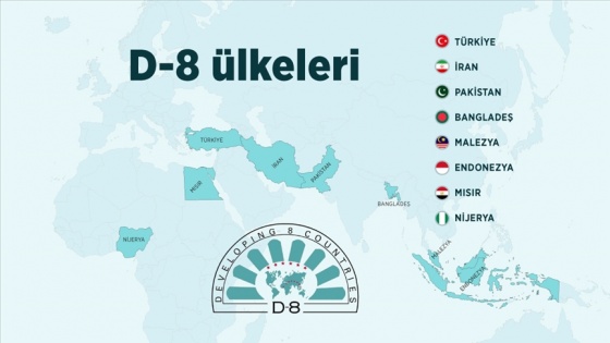 D-8 10 Yıllık Yol Haritası kabul edildi