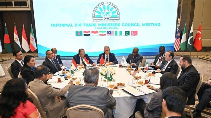 D-8 Gayriresmi Ticaret Bakanları Konseyi Toplantısı İstanbul'da gerçekleştirildi