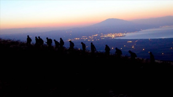 Dağcılar Nemrut'ta zirve yaptı