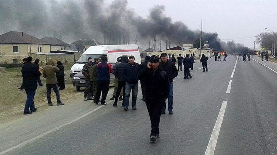 Dağıstan'da okulda patlama