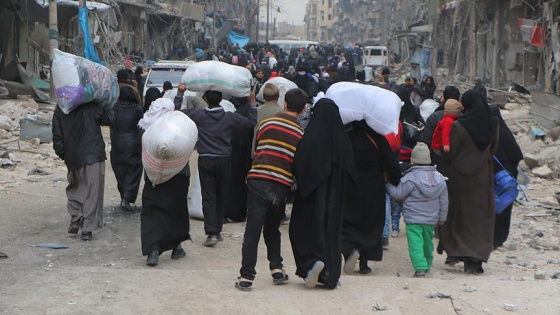 DEAŞ El Bab'da halkı kalkan olarak kullanıyor