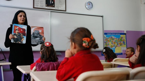 Demokrasi şehidinin öğretmen eşinden 'vatan' dersi