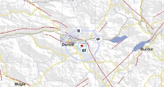 Denizli’de 3.5 büyüklüğünde deprem