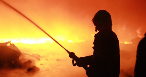 Denizli'de yangın: 1 ölü