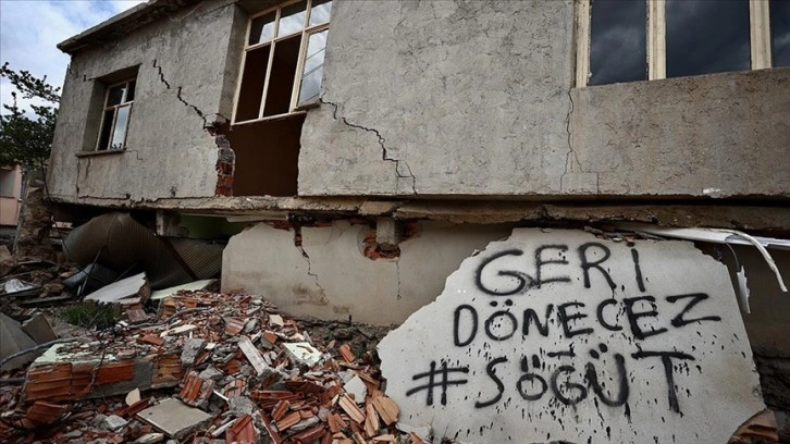 Depremler Hatay'da kırsal Söğüt Mahallesi'nin yarısından fazlasına zarar verdi