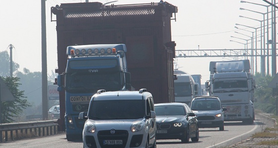 Dev buhar kazanı için trafik seferberliği