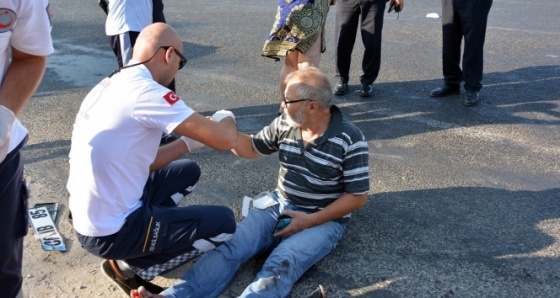 Didim’de trafik kazası: 2 yaralı