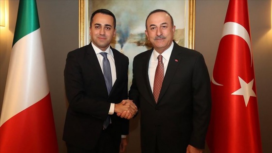 Dışişleri Bakanı Çavuşoğlu, İtalyan mevkidaşı Di Maio ile bir araya geldi