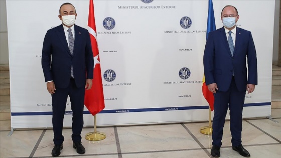 Dışişleri Bakanı Çavuşoğlu, Rumen mevkidaşı Aurescu'yla bir araya geldi