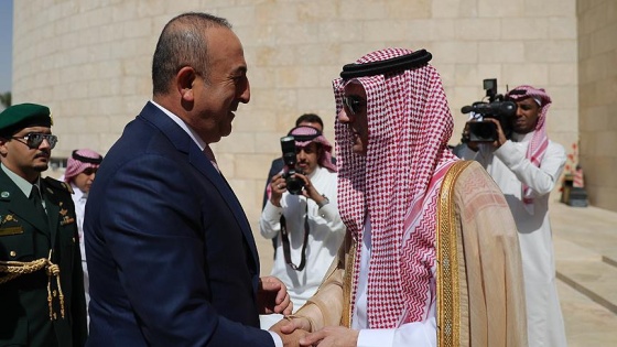 Dışişleri Bakanı Çavuşoğlu Suudi Arabistan’da