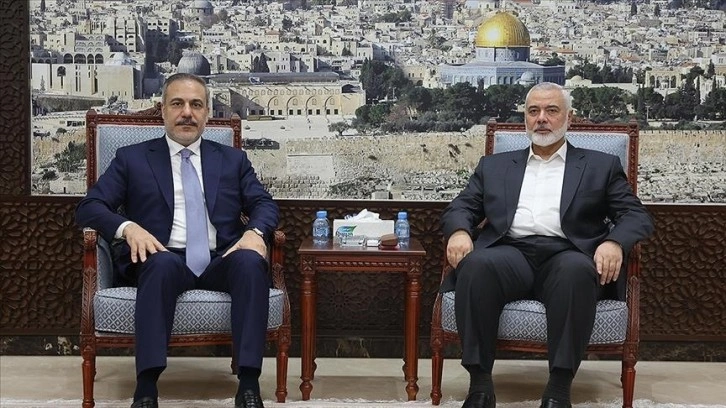 Dışişleri Bakanı Fidan, Hamas Siyasi Büro Başkanı Heniyye'yle telefonda görüştü