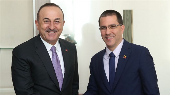 Dışişleri Bakanı Mevlüt Çavuşoğlu, Venezuelalı mevkidaşıyla görüştü