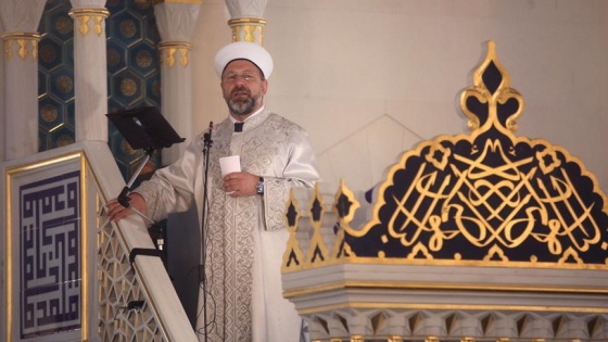 Diyanet İşleri Başkanı ABD'de cuma namazı kıldırdı