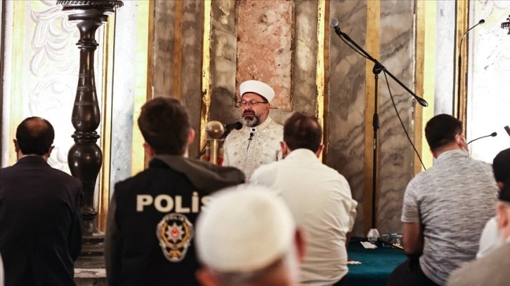 Diyanet İşleri Başkanı Erbaş Ayasofya-i Kebir Camii'nde ilk teravih namazını kıldıracak