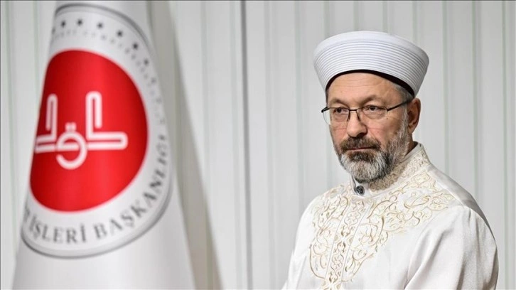 Diyanet İşleri Başkanı Erbaş: Bugün Ayasofya'nın minarelerinden ezan ve salaların yükseldiği gü