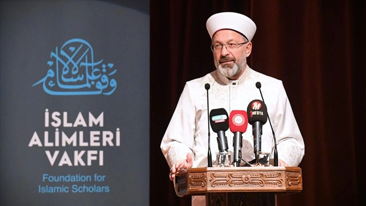 Diyanet İşleri Başkanı Erbaş: Dayanışma, yardımlaşma ruhu milletimizin en bariz karakteridir