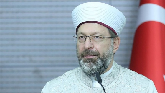 Diyanet İşleri Başkanı Erbaş: Kudüs'e ihanet manası taşıyan eylemlerden vazgeçilmeli