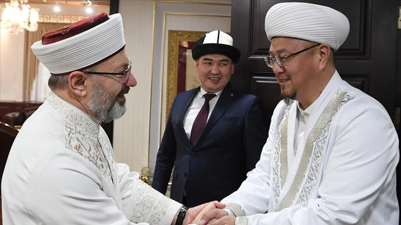 Diyanet İşleri Başkanlığı ile Kırgızistan arasında işbirliği mutabakat zaptı imzalandı