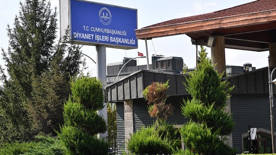 Diyanet İşleri Başkanlığının tabelası değiştirildi