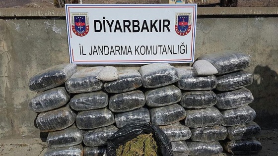 Diyarbakır'da altı ayda 75 ton uyuşturucu ele geçirildi