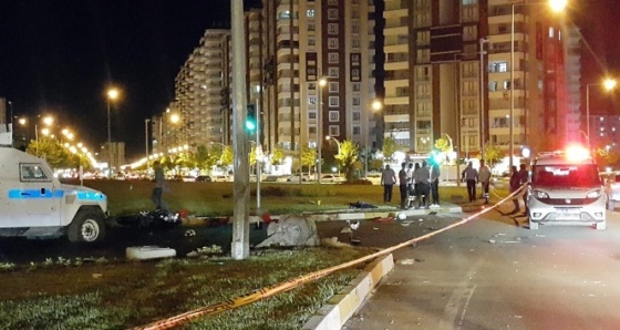 Diyarbakır’da feci motosiklet kazası: 1 ölü, 1 yaralı