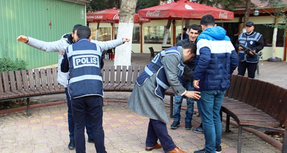 Diyarbakır’da hava destekli huzur ve güven uygulaması