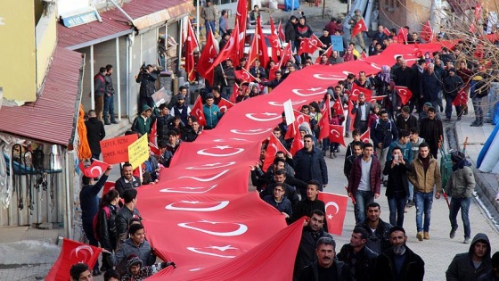 Diyarbakır'da 'Teröre Lanet Şehide Saygı' mitingi düzenlendi