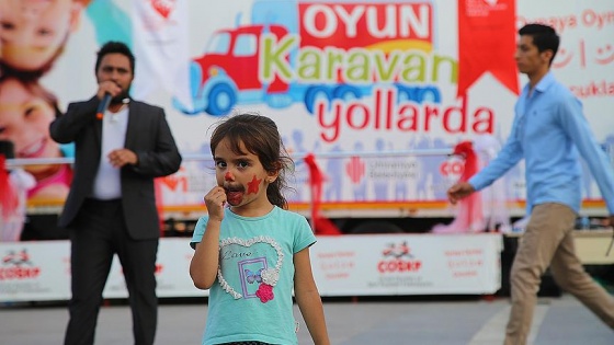 Diyarbakırlı çocuklar 'Oyun Karavanı Projesi' ile buluştu