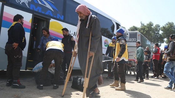 Doğu Guta'dan çıkanların sayısı 22 bini geçti