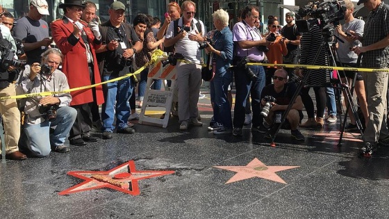 Donald Trump'ın Şöhretler Kaldırımı'ndaki yıldızına saldırı