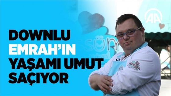 Downlu Emrah'ın hayatı umut saçıyor