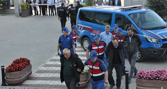 Düğün magandaları adliyeye sevk edildi