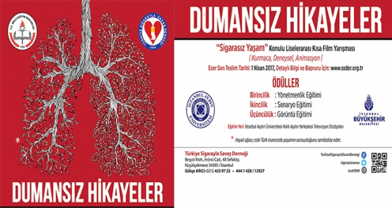 “Dumansız Hikâyeler” Liselerarası Kısa Film Yarışması