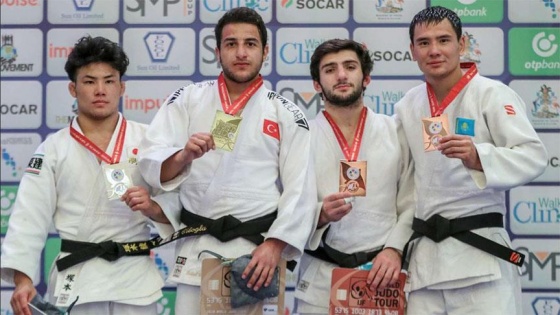 Dünya Gençler Judo Şampiyonasında altın madalya