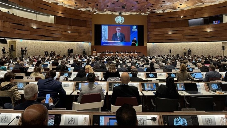 Dünya Sağlık Asamblesinin 77'nci toplantısı Cenevre'de başladı