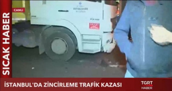 E-5’te zincirleme kaza: 1’i ağır 5 yaralı