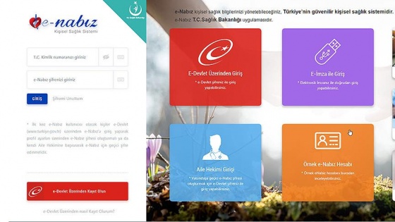 "e-Nabız" uygulaması için kamu spotu