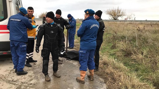 Edirne'de sel sularına kapılan kişi hayatını kaybetti