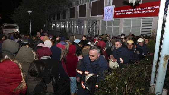 'Edirnekapı Kız Öğrenci Yurdu'nda 6 adet yangın merdiveni mevcuttur'