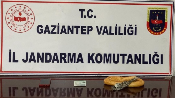 Ekmeğin içinden 150 gram uyuşturucu çıktı