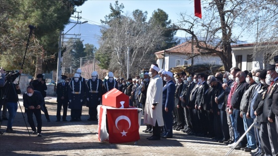 El Bab'da şehit düşen Jandarma Astsubay Kıdemli Başçavuş Demirel, son yolculuğuna uğurlandı