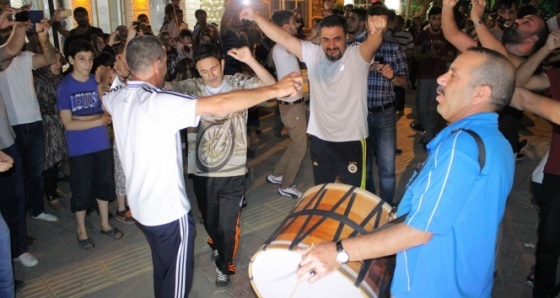 Elazığ'da halaylı, çiftetellili sahur