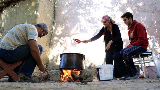 Elazığ&#039;da kazanlar &#039;orcik&#039; yapımı için kaynıyor