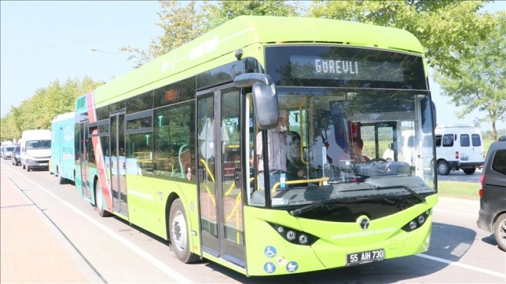 Elektrikli otobüsler TEKNOFEST ile yolcu taşımaya başladı