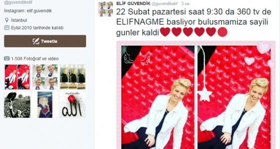 Elif Güvendik ekranlara geri dönüyor