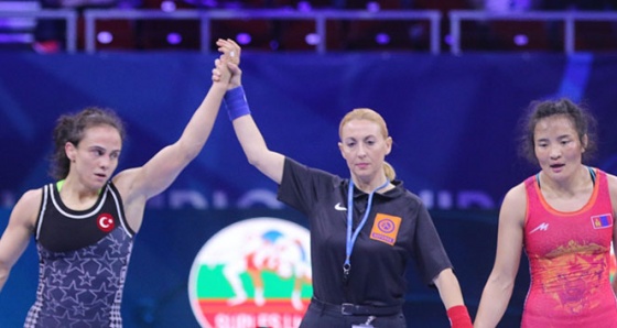 Elif Jale Yeşilırmak, Dünya Güreş Şampiyonası'nda finalde